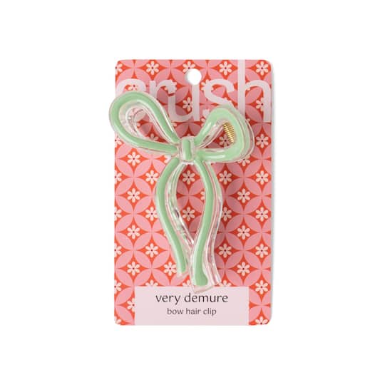 Assorted Crush™ Very Demure Bow Hair Clip, 1pc.